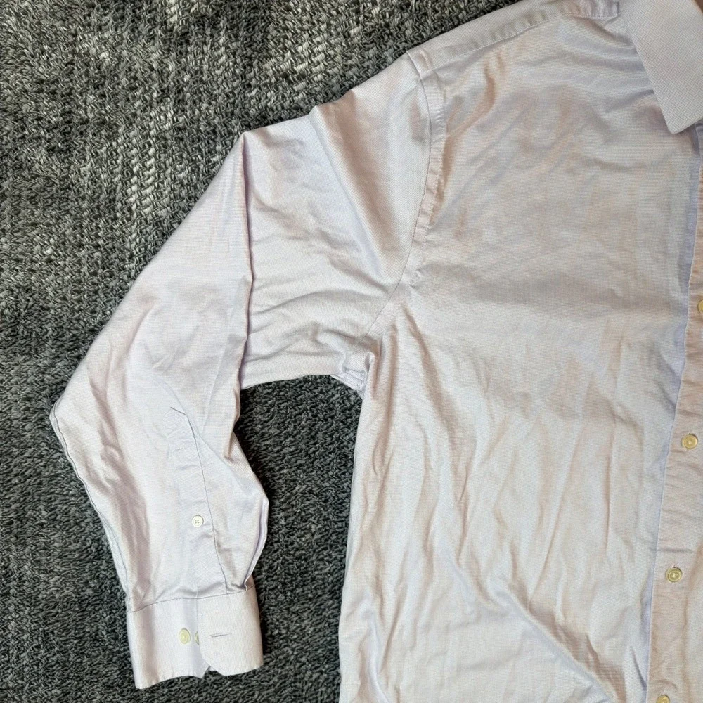 Banana Republic Mens XL Athletic Fit Wrinkle Resistant Dress Shirt‎ Button Down